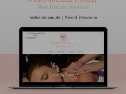 Site vitrine Mademoiselle Enaelle