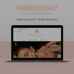 Site vitrine Mademoiselle Enaelle
