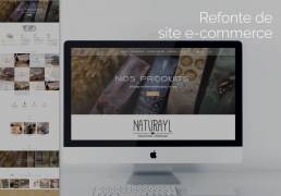 site e-commerce d'une savonnière