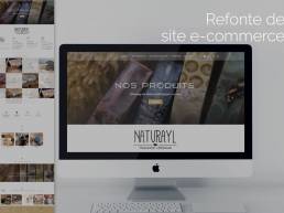 site e-commerce d'une savonnière
