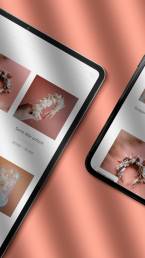 Création de site internet d'une fleuriste