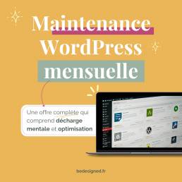 service maintenance wordpress