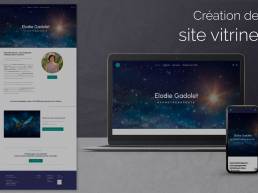 Site vitrine Elodie Gadolet Hypnothérapeute.
