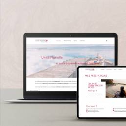 Site vitrine WordPress Unité Plurielle