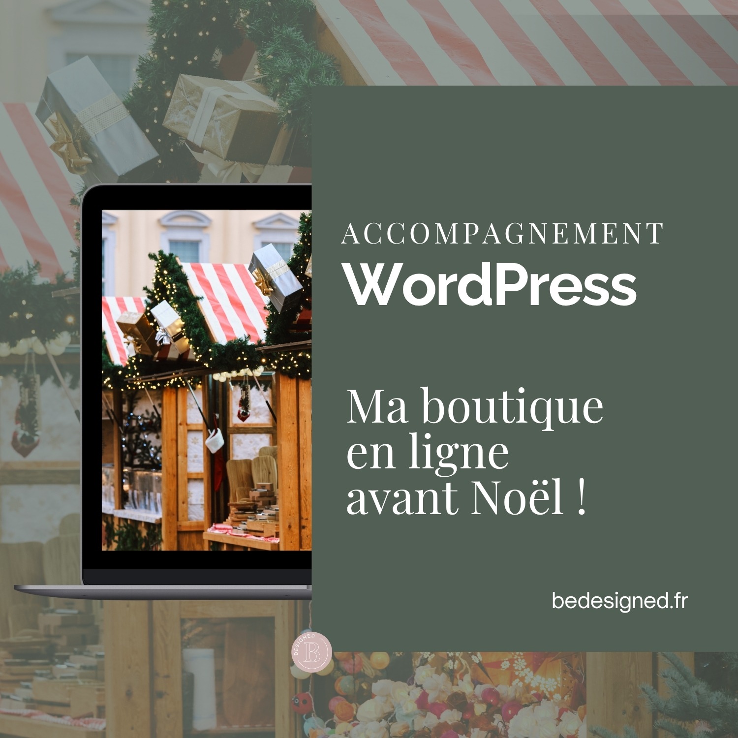 ma boutique en ligne avant noël