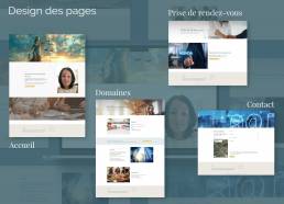 amandine ducret mockup pages site